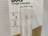 a black and white picture of a black object in a package