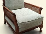 une image représentant une chaise sur laquelle est posé un coussin