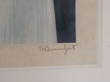 painting of a man in a tuxedo with a hat and tie
