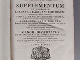 an open book with a black and white title on it