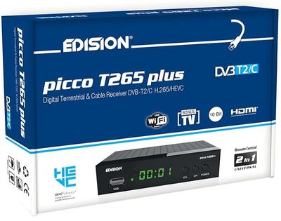 EL411//Décodeur Numérique Terrestre Full HD DVBT2 H265 HEVC …