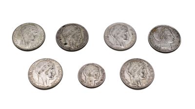 gros plan d'un paquet de pièces de monnaie sur une surface blanche
