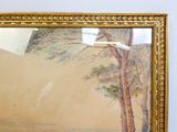 une photo d'un tableau accroché au mur