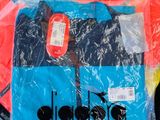 a pile of plastic bags with different designs on them