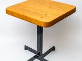 an image of a small table with a wooden top