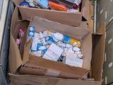 many boxes that are stacked on top of each other