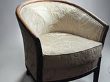 an image of a chair with a paisley pattern on it