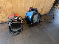 Ensemble comprenant : 1 chauffage soufflant électrique Mecaf…