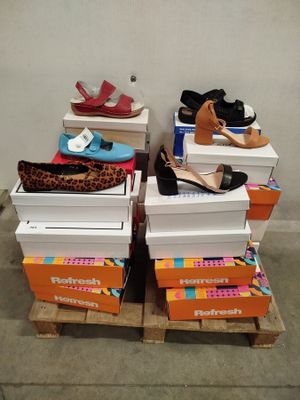 Lot de 24 paires de chaussures été en boîtes pour femme / ho…