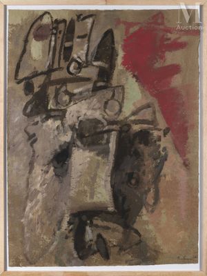 une image représentant un tableau d'un homme portant un chapeau et des lunettes