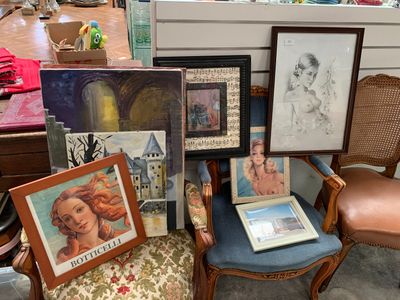 Lot de pièces encadrées - Photo 1