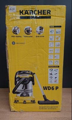 karcher wd6p vacuum cleaner with box