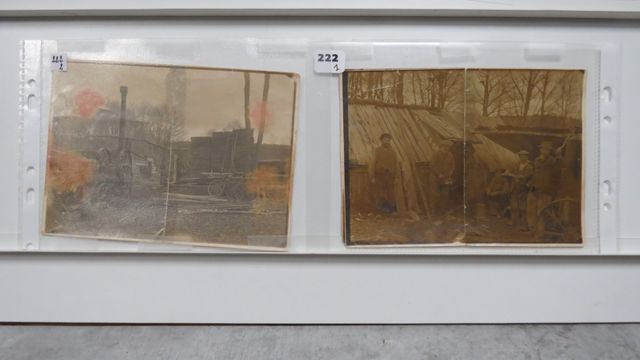 Lavaveix-les-Mines Lot de 2 photos 18x13cm de la Scierie Isidore ...