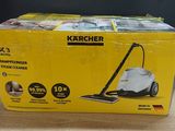 the box of a vacuum cleaner is sitting on a table