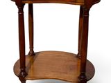 an image of a wooden table with a drawer on top of it