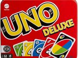 Jeu de cartes Uno Deluxe dans un coffret en métal