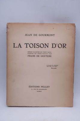 « La Toison d'or », édition française de la première édition de Jean de Gourmont
