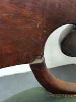 Fauteuil à dossier gondole en acajou mouluré, assise garnie … (photo 6)