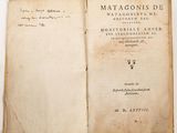 an old book opened to show the title of a poem