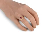 an image of a woman ' s hand with a ring on it ' s finger