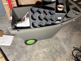 a small cart with a lot of items in it