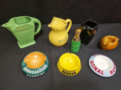 a lot of items that are sitting on a table