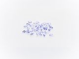 a group of blue sapphires on a white background