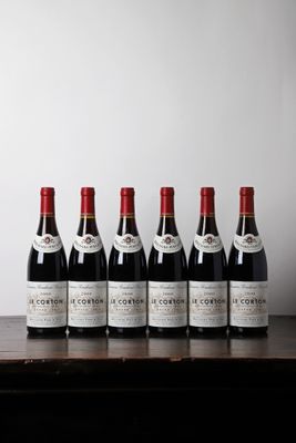 6 B LE CORTON (Grand Cru) (Caisse Bois d'origine) - 2000 - B…