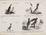 a book with pictures of people dressed in victorian clothing