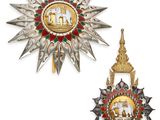 deux médailles de l'Ordre des Chevaliers de l'Inde et de l'Ordre des Chevaliers de l'Inde