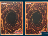 two cards with a picture of a black hole on them