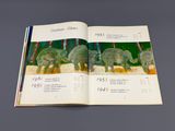 two pages of a book with pictures of elephants on them