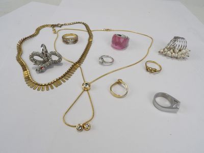 Lot de 10 bijoux fantaisies