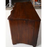 IMPORTANTE COMMODE LOUIS XV de forme arbalète en noyer à 3 r… (photo 4)