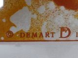 a picture of a close up of a sign on a wall