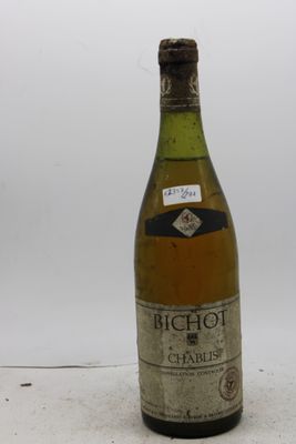 1986, BICHOT CHABLIS, Beaune Côte d'Or 1 blle Voir photos po…