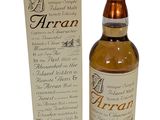 an image of a bottle of arran whisky next to a box