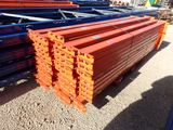many different types of steel beams stacked on top of each other