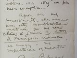 an old piece of paper with a handwritten poem on it
