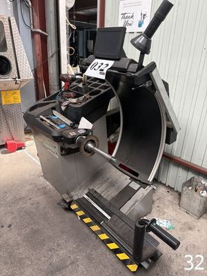 l'image d'une machine installée dans un garage