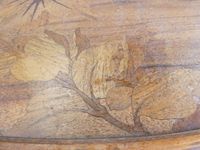 Emile GALLE ( 1846-1904) Table en bois naturel de diverses e… (photo 6)