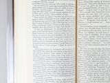 a open book with a picture of a cat on it