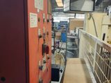 a machine that is sitting inside of a building