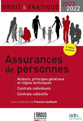 the cover of the book assurances de personnels