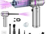 a close up of a blow dryer with various items in it