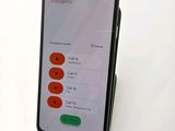the back of a phone with an emergency button on the screen