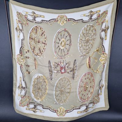 an image of a scarf hanging on a chair