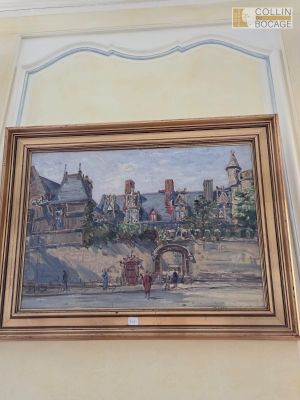 Gustave MADELIN (1867-1944) La façade de l'hôtel de Cluny