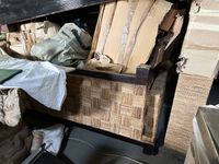 Env. 18 canapés/méridiennes en bois et paille tressée (usure… (photo 3)