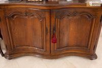 Buffet en meuble de boiserie, la façade mouvementée, plateau… (photo 3)
